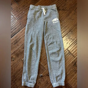 ROOTS KIDS Cotton Blend Trackpants Sweatpants  Grey Bowen 12​
